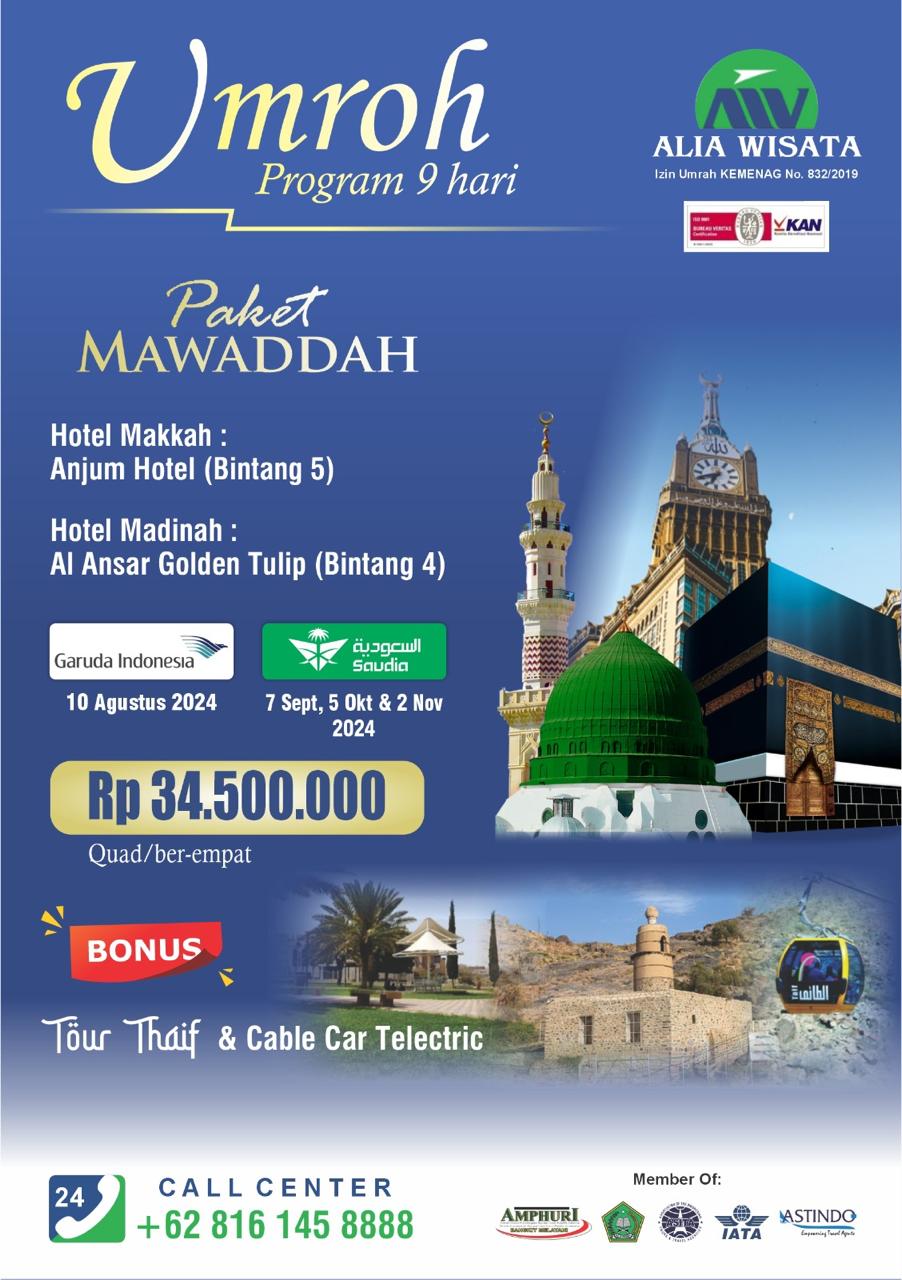 UMROH REGULER MAWADDAH 1